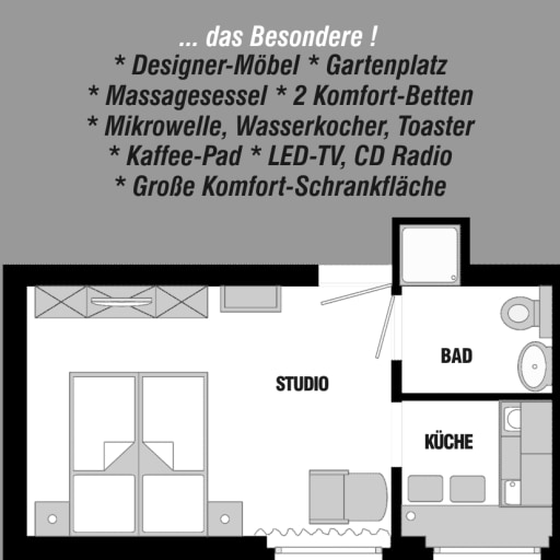 Miete 1 Zimmer Wohnung Mainz | Ganze Wohnung | Mainz | Das besondere Apartment mit Charme  Nähe Uni | Hominext