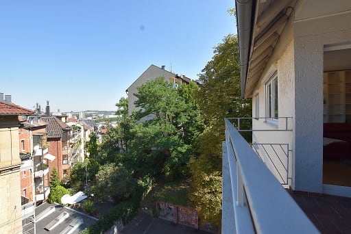 Rent 1 room apartment Stuttgart | Entire place | Stuttgart | Modern möbliert, perfekte zentrale Lage und Balkon mit Blick über Stuttgart | Hominext