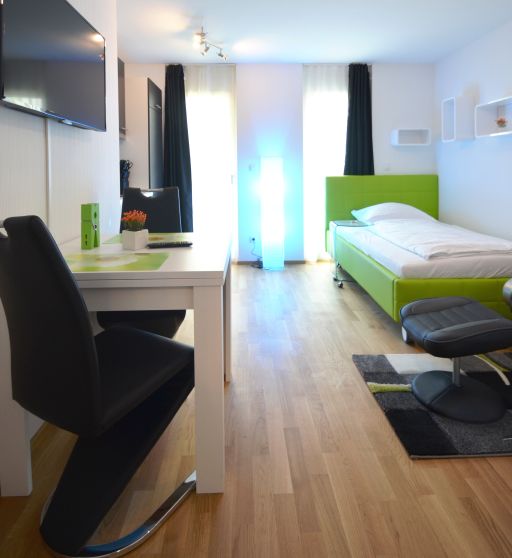 Miete 1 Zimmer Wohnung Mörfelden-Walldorf | Ganze Wohnung | Mörfelden-Walldorf | Preiswertes Service-Apartment nahe Frankfurt | Hominext