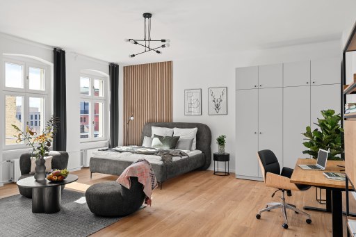 Miete 2 Zimmer Wohnung Berlin | Ganze Wohnung | Berlin | Maisonette-Wohnung mit 2 Schlafzimmern und einer Terrasse | Hominext