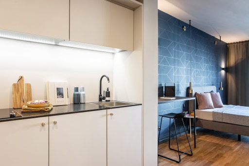 Rent 1 room apartment Frankfurt am Main | Entire place | Frankfurt am Main | Luxury Serviced Apartment in Frankfurt Airport | Hominext