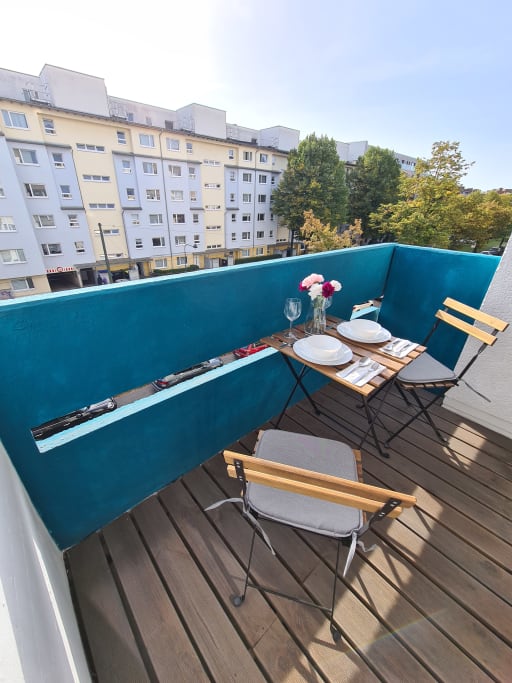 Miete 1 Zimmer Wohnung Düsseldorf | Ganze Wohnung | Düsseldorf | Exklusive Designerwohnung mit Balkon in Derendorf | Hominext