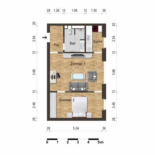 Rent 1 room apartment Berlin | Entire place | Berlin | Apartment in Berlin Mitte | Hominext