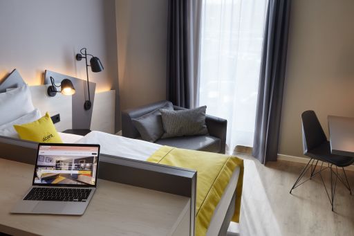 Miete 1 Zimmer Wohnung Düsseldorf | Ganze Wohnung | Düsseldorf | Serviced Apartment | modernes Wohnen auf Zeit | Hominext