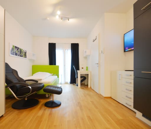 Miete 1 Zimmer Wohnung Mörfelden-Walldorf | Ganze Wohnung | Mörfelden-Walldorf | Nahe Frankfurt - Tolles Boardingapartment | Hominext