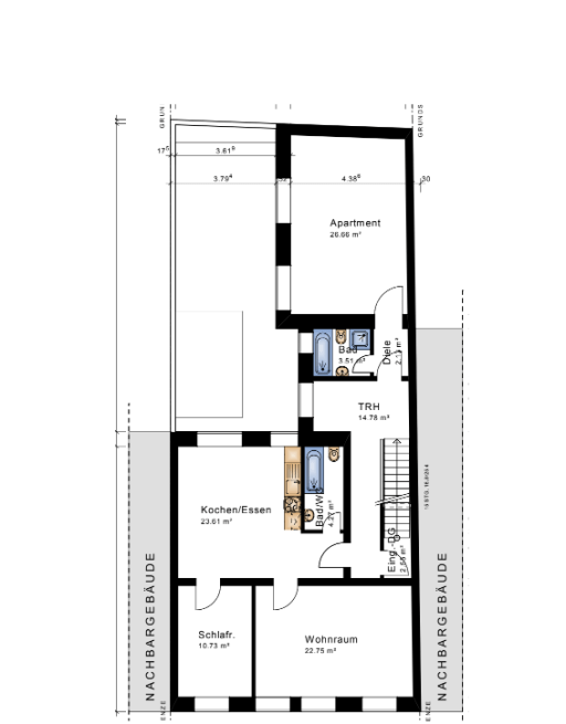 Rent 2 rooms apartment Köln | Entire place | Köln | Schöne Wohnung in Bestlage Köln’s! | Hominext