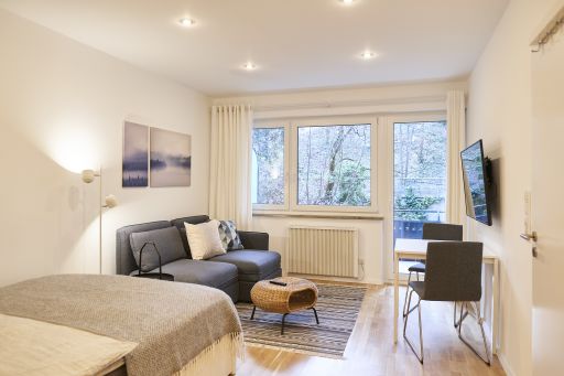 Miete 1 Zimmer Wohnung Stuttgart | Ganze Wohnung | Stuttgart | Neues charmantes 1-Zimmer Businessapartment in Stuttgart-Mitte mit Balkon