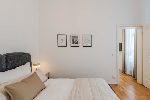 Miete 1 Zimmer Wohnung Berlin | Ganze Wohnung | Berlin | Sophistizierte Einfachheit: Stilvolles 2-Zimmer-Apartment mit Balkon | Hominext