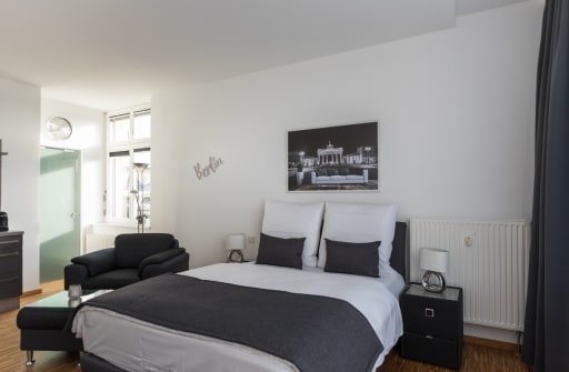 Miete 1 Zimmer Wohnung Berlin | Ganze Wohnung | Berlin | Vollmöblierte Design-Wohnung in Berlin Mitte | Hominext