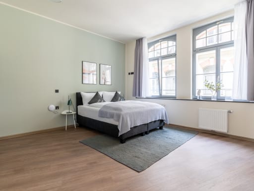 Miete 1 Zimmer Wohnung Leipzig | Ganze Wohnung | Leipzig | Leipzig Ritterstraße - Suite XL mit sep. Küche | Hominext