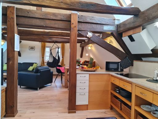 Miete 1 Zimmer Wohnung Kandel | Ganze Wohnung | Kandel | Loftstyle Apartment für 4 in Kandel / Nähe Karlsruhe, WLAN, Netflix, Küche, Waschtrockner, Parkplatz | Hominext