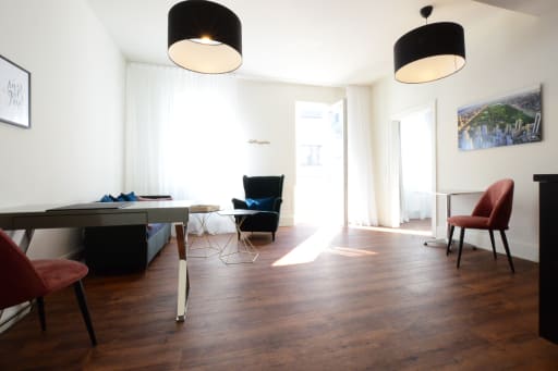 Miete 1 Zimmer Wohnung Bad Nauheim | Ganze Wohnung | Bad Nauheim | Studio Deluxe mit Balkon am Aliceplatz in Bad Nauheim | Hominext