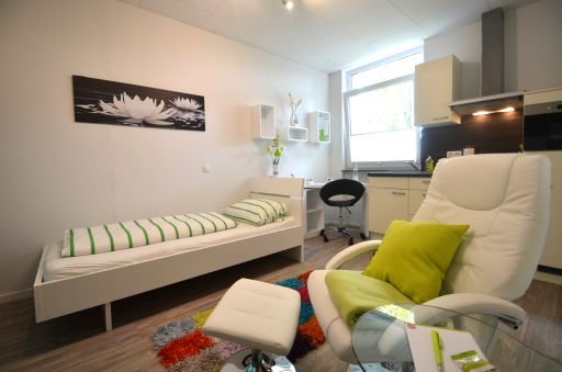 Miete 1 Zimmer Wohnung Raunheim | Ganze Wohnung | Raunheim | Service-Apartment für Single - nahe Frankfurt Flughafen