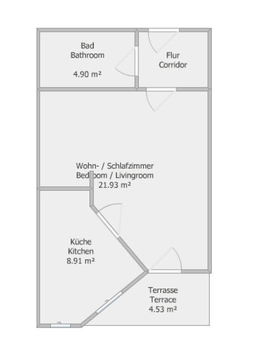 Miete 1 Zimmer Wohnung München | Ganze Wohnung | München | Hochwertiges Apartment mit eigenem PKW-Stellplatz - Zwischen Theresienwiese & Hauptbahnhof | Hominext