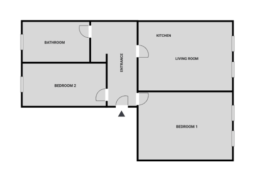 Miete 2 Zimmer Wohnung Berlin | Ganze Wohnung | Berlin | Wunderschöne 3-Zimmer Wohnung in Kreuzberg direkt am Kanal | Hominext