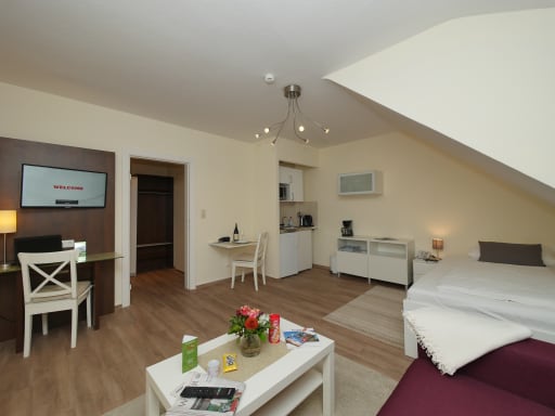 Miete 1 Zimmer Wohnung Bremen | Ganze Wohnung | Bremen | 30 qm Serviced Appartement im Zentrum von Bremen | Hominext