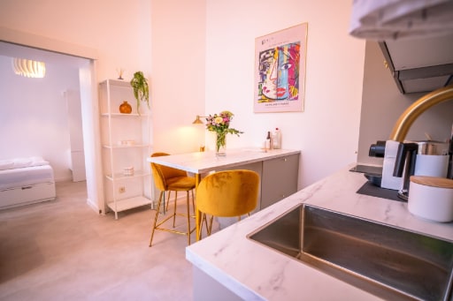 Miete 1 Zimmer Wohnung Berlin | Ganze Wohnung | Berlin | Modernes Serviced Apartment im schönsten Kiez Berlins | Hominext