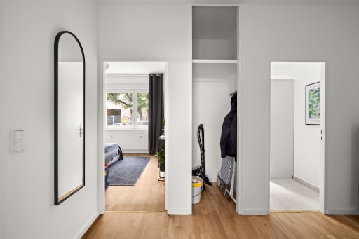 Miete 1 Zimmer Wohnung Berlin | Ganze Wohnung | Berlin | Durchdacht gestaltete moderne Wohnung mit einem Schlafzimmer, Wohnzimmer und Arbeitsbereich in Neukölln | Hominext