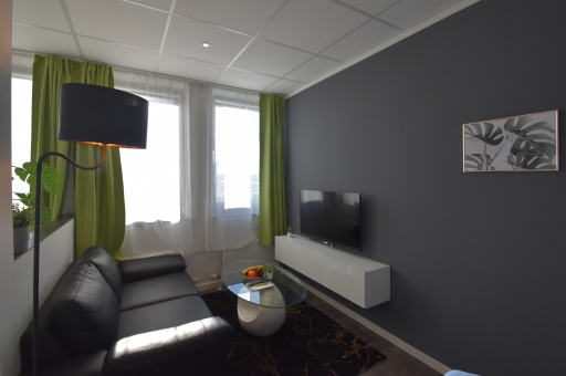 Miete 1 Zimmer Wohnung Frankfurt am Main | Ganze Wohnung | Frankfurt am Main | Penthouse für 2 Personen, kürzlich renoviert | Hominext