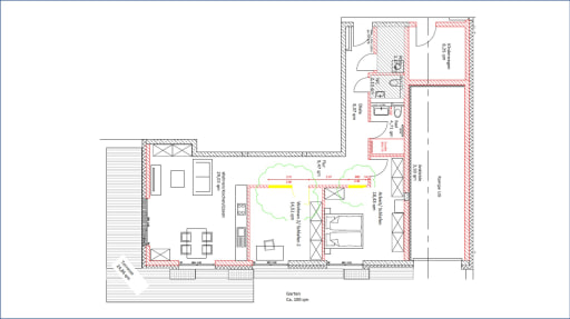 Rent 2 rooms apartment Offenbach am Main | Entire place | Offenbach am Main | 3-Zimmer Luxus-Whg am Park mit Garten | Hominext