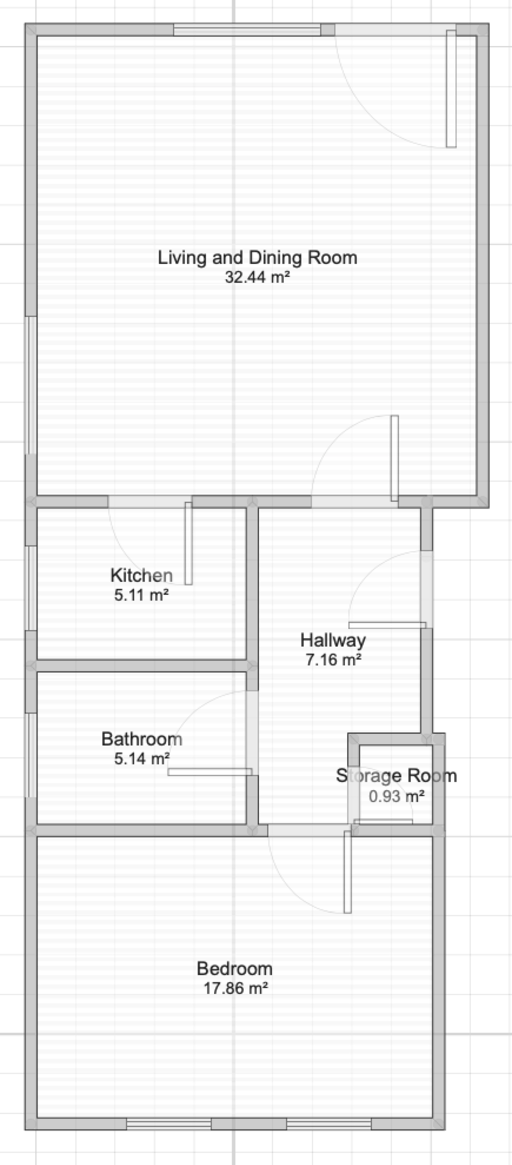 Rent 1 room apartment Landshut | Entire place | Landshut | 2-Zi-Terrassenwohnung nähe Landshut Hauptbahnhof | Hominext