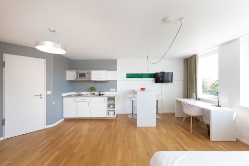 Miete 1 Zimmer Wohnung Nürnberg | Ganze Wohnung | Nürnberg | Modernes und komfortables Apartment mit Küche | Hominext