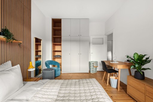 Miete 1 Zimmer Wohnung Berlin | Ganze Wohnung | Berlin | Kernsanierte, charmante 2-Zimmer-Wohnung mit Balkon in Berlin Neukölln | Hominext