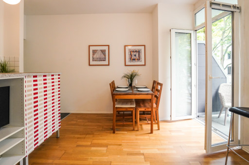 Miete 1 Zimmer Wohnung Köln | Ganze Wohnung | Köln | Wohnen mitten im Agnesviertel - helles Apartment mit Balkon | Hominext