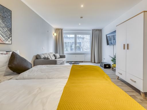 Miete 1 Zimmer Wohnung Essen | Ganze Wohnung | Essen | Studio Apartment + Schlafsofa + Balkon | Hominext