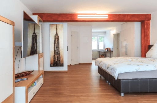 Miete 1 Zimmer Wohnung Friedrichshafen | Ganze Wohnung | Friedrichshafen | Gemütliches und luxuriöses Studio | Hominext