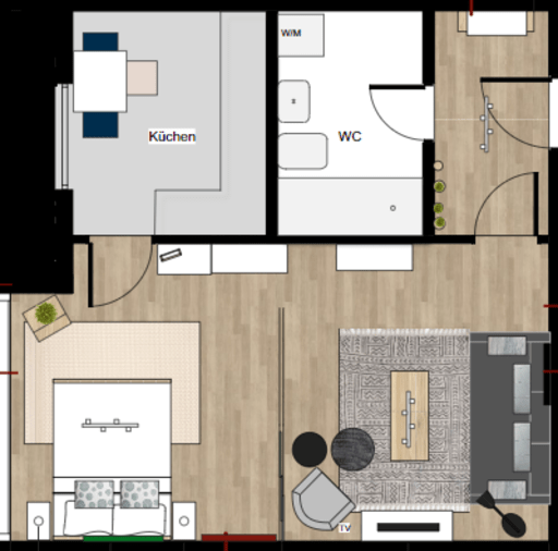 Rent 1 room apartment Berlin | Entire place | Berlin | Modernes Apartment nähe Ostkreuz | Hominext