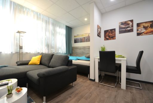 Miete 1 Zimmer Wohnung Offenbach am Main | Ganze Wohnung | Offenbach am Main | Wohnliches Business-Apartment bei Frankfurt | Hominext