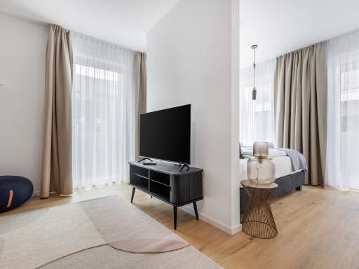 Miete 1 Zimmer Wohnung Gütersloh | Ganze Wohnung | Gütersloh | Gütersloh Eickhoffstraße - Suite L mit Schlafsofa & Balkon | Hominext