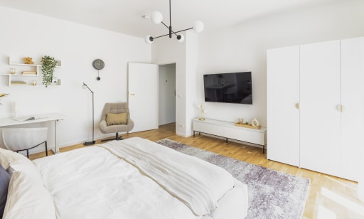 Rent 1 room apartment Berlin | Entire place | Berlin | Ruhig & Trendig: 1-Zimmer-Wohnung im Herzen von Lankwitz | Hominext