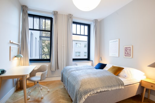 Miete 1 Zimmer Wohnung Berlin | Ganze Wohnung | Berlin | Fully furnished, stylish 2-room private apartment (incl. cleaning service, internet, registration etc.) | Hominext