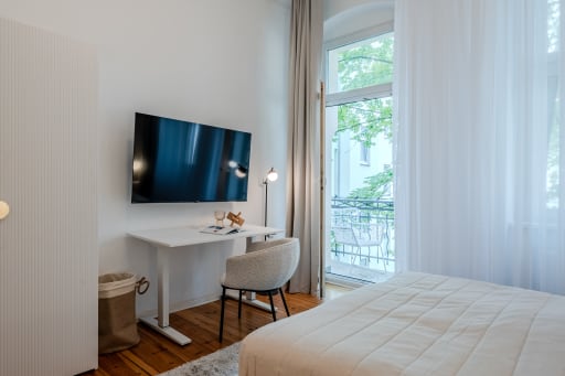 Miete 2 Zimmer Wohnung Berlin | Ganze Wohnung | Berlin | Renoviertes 2-Zimmer-Apartment mit Balkon in Charlottenburg | Hominext