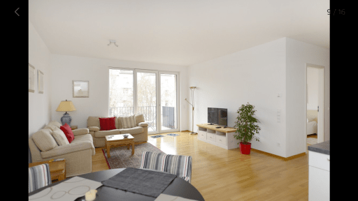 Miete 1 Zimmer Wohnung Frankfurt am Main | Ganze Wohnung | Frankfurt am Main | Moderne Wohnung in der Nähe von Messe / Messe