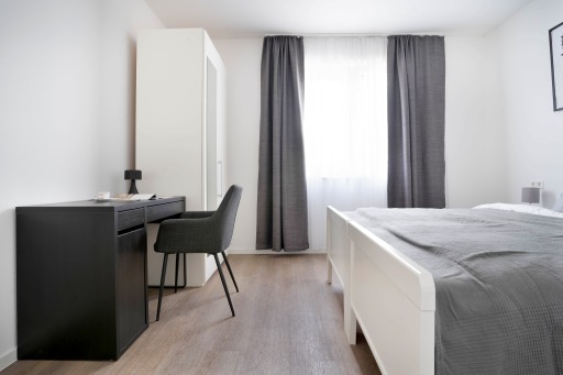 Miete 1 Zimmer Wohnung Lengerich | Ganze Wohnung | Lengerich | Gemütliche Doppelbett-Apartments in Lengerich | Hominext