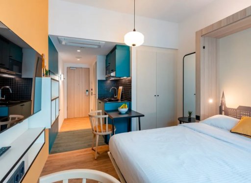 Miete 1 Zimmer Wohnung Kiel | Ganze Wohnung | Kiel | Aparthotel in Kiel | Hominext