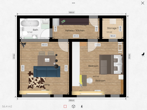 Miete 1 Zimmer Wohnung Münster | Ganze Wohnung | Münster | Mittendrin! Stadtwohnung in der Windthorstraße. Promenade und Bahnhof vor der Tür | Hominext