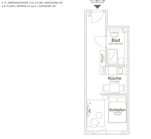 Rent 1 room apartment Frankfurt am Main | Entire place | Frankfurt am Main | Design Serviced Apartment in Frankfurt Airport | Hominext