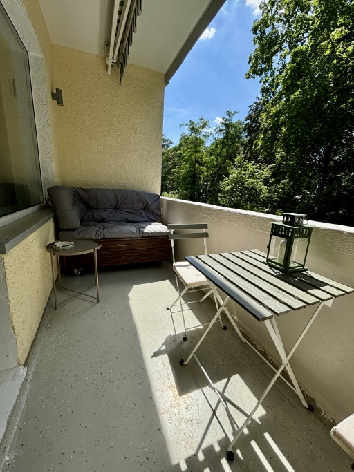 Miete 2 Zimmer Wohnung Berlin | Ganze Wohnung | Berlin | Mid century Apartment "PAUL" , 80 qm , Balkon mit Parkblick, Gartennutzung , Erstbezug nach Komplettsanierung | Hominext