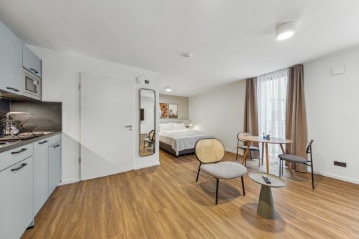 Miete 1 Zimmer Wohnung Hamburg | Ganze Wohnung | Hamburg | Suite mit Balkon | Hominext