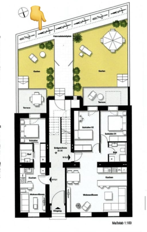 Rent 1 room apartment Düsseldorf | Entire place | Düsseldorf | Exklusive Terrassenwohnung in Top-Lage | Hominext