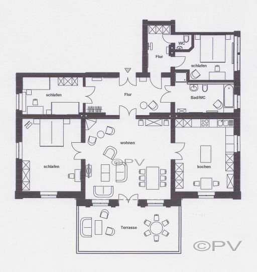 Miete 3 Zimmer Wohnung Dresden | Ganze Wohnung | Dresden | Herrliche 4-Raum Ferienwohnung mit großer Terrasse | Hominext