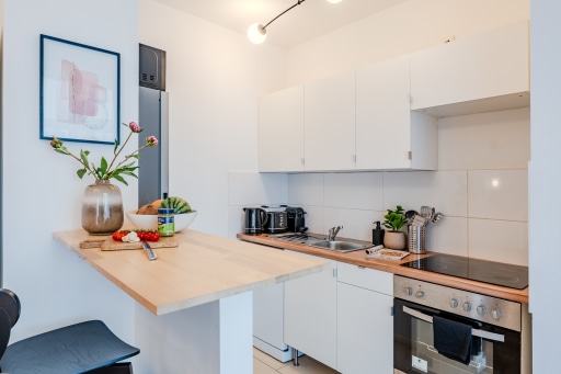 Miete 1 Zimmer Wohnung Berlin | Ganze Wohnung | Berlin | Kompakter Luxus in einem modernen 1-Zimmer-Apartment | Hominext