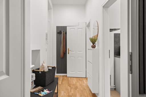 Miete 1 Zimmer Wohnung Berlin | Ganze Wohnung | Berlin | Vollständig möblierte und gut ausgestattete Single-Wohnung in Mariendorf mit Arbeitsbereich | Hominext