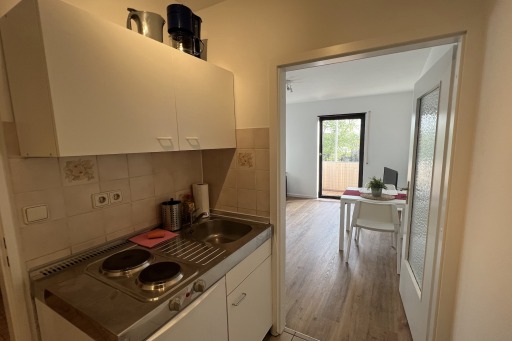 Rent 1 room apartment Mannheim | Entire place | Mannheim | Schönes Apartment mit Balkon in Mannheim Nahe Rheinauer See | Hominext