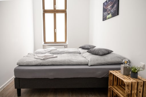 Miete 1 Zimmer Wohnung Halle (Saale) | Ganze Wohnung | Halle (Saale) | Apartment am neuen Theater | Suite 1 | Altstadt | Küche | 55qm | 4 P | | Hominext