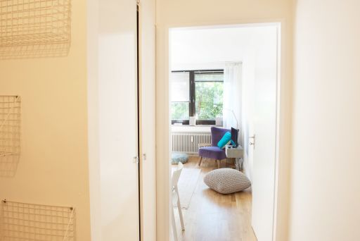 Miete 1 Zimmer Wohnung Düsseldorf | Ganze Wohnung | Düsseldorf | Lichtdurchflutetes möbliertes Apartment in Düsseltal | Hominext